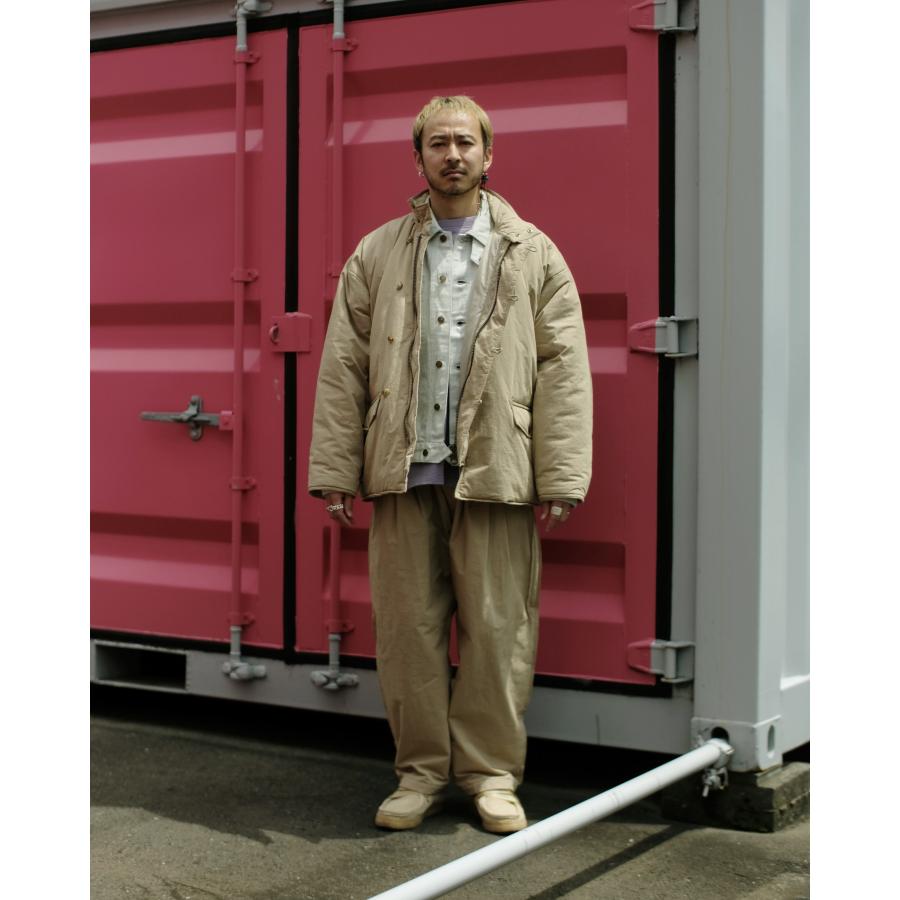 roundabout（ラウンダバウト） Stand Collar Padded Blouson スタンド