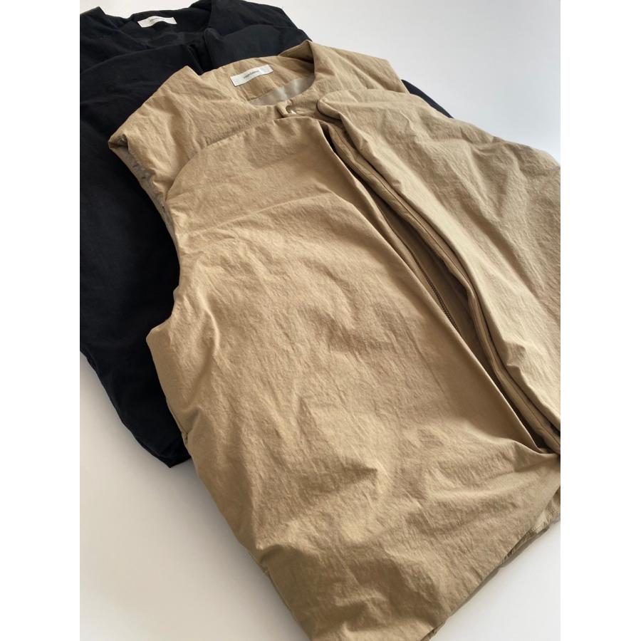roundabout（ラウンダバウト） Big Pocket Padded Vest ビックポケット