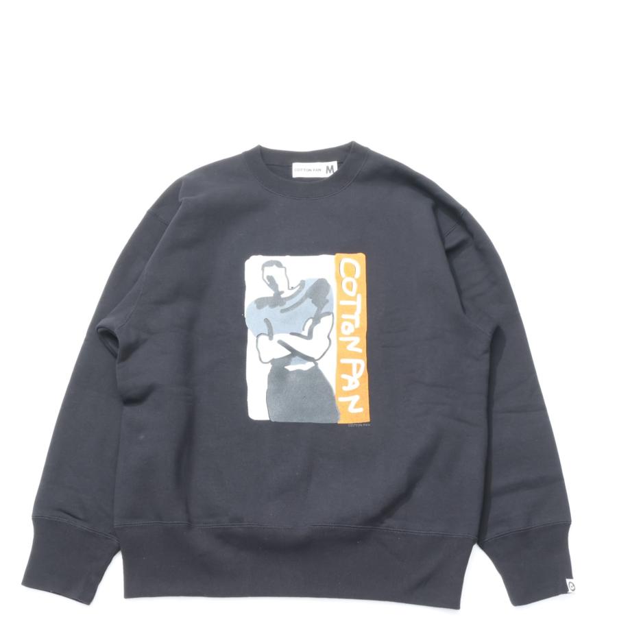 COTTON PAN（コットンパン） COTTON PAN / レントン BLACK スウェット