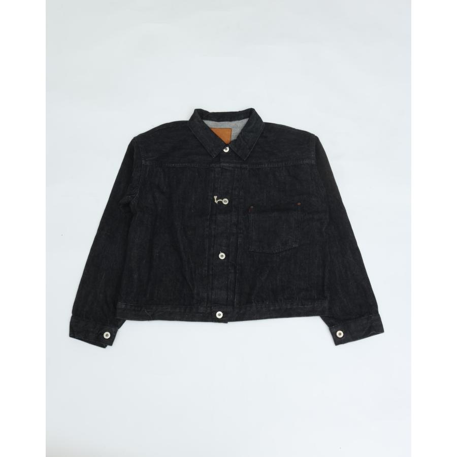 REMI RELIEF レミレリーフ 12oz DENIM 大戦モデル JKT BLACK (ONEWASH