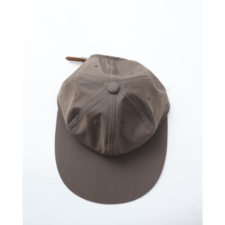 Riprap / SEMI LONG BRIM CAP (T/W HIGH-COUNT WEATHER) DEEP TAUPE