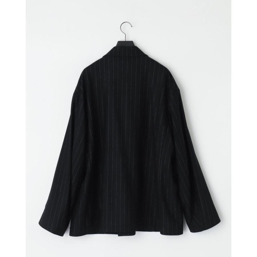 KANEMASA PHIL カネマサフィル 36G Wool Stripe Double Jacket ウール