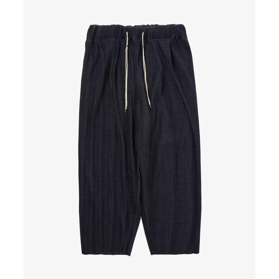 Sillage シアージ circular pleats pants deadstock watahiko tex