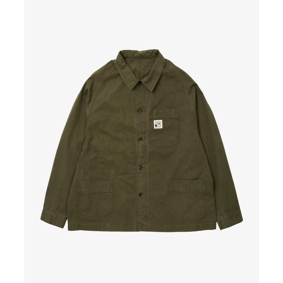 Sillage シアージ coverall super duck olive カバーオール : CASDAY