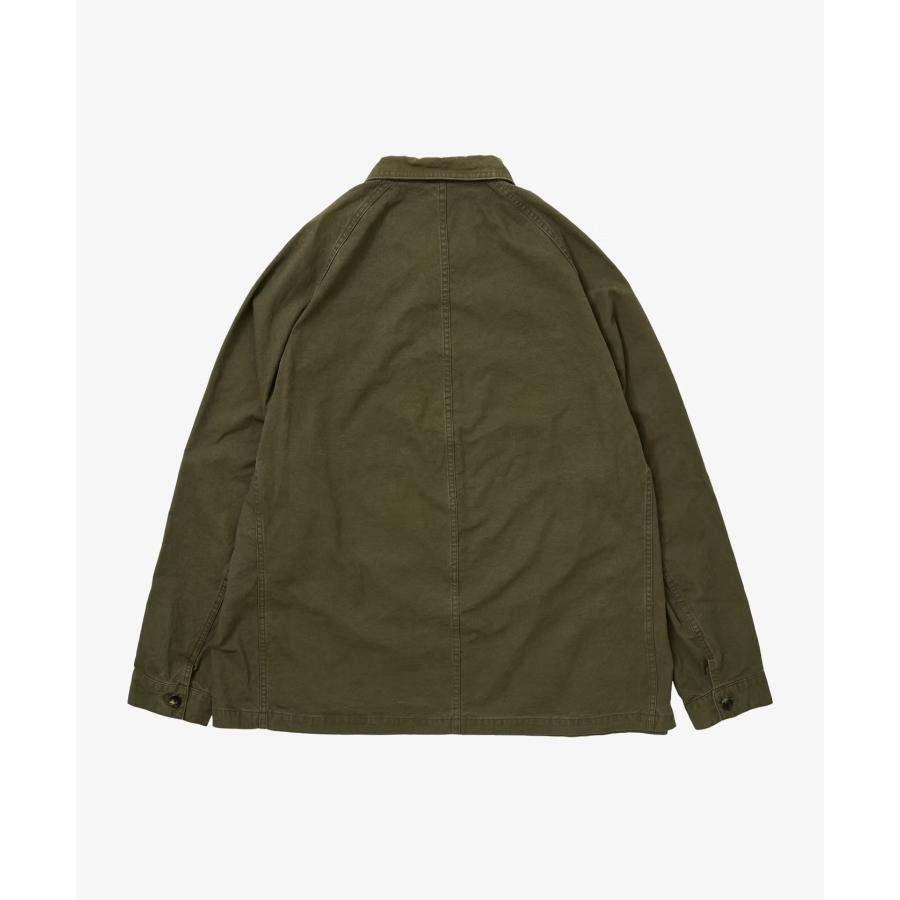 Sillage シアージ coverall super duck olive カバーオール : CASDAY