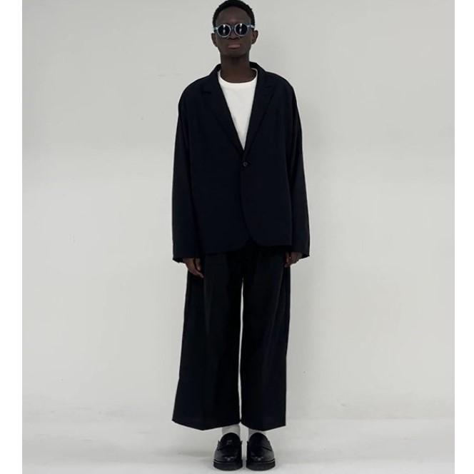 Sillage / veste two button black シアージ ジャケット : CASDAY-NET