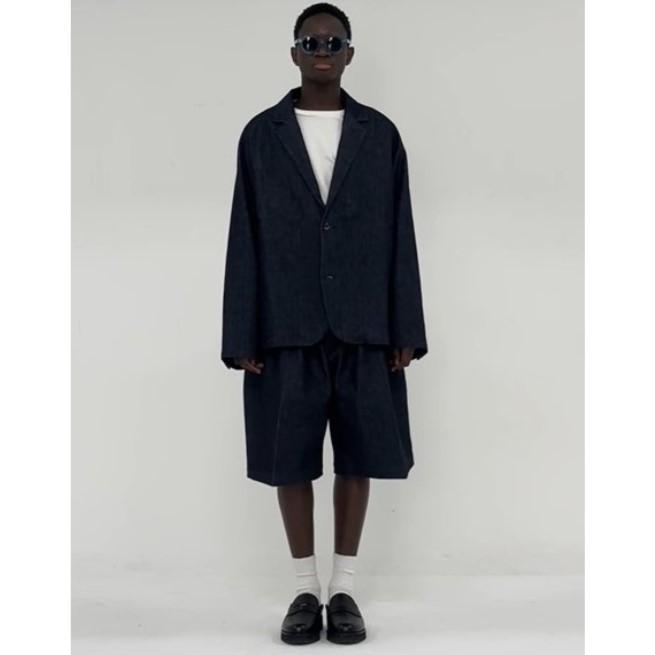COUPON配布中 Sillage / veste two button organic denim wash COUPON配布中 Sillage / veste two button organic denim wash