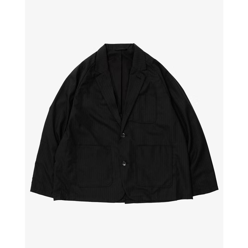 Sillage シアージ veste two button black stripe ヴェスト トゥー