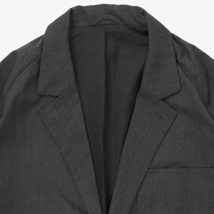 Sillage / blazer anthracite twill シアージ ジャケット ブレザー