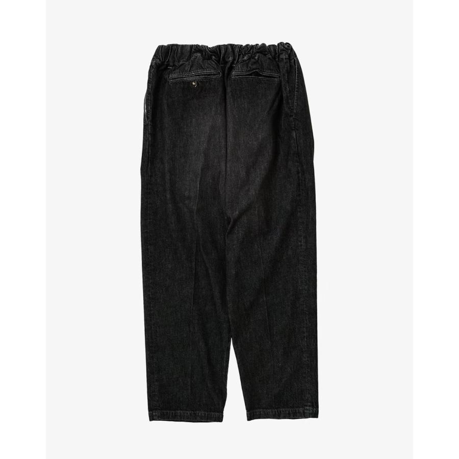 Sillage シアージ baggy trousers black denim damaged バギー