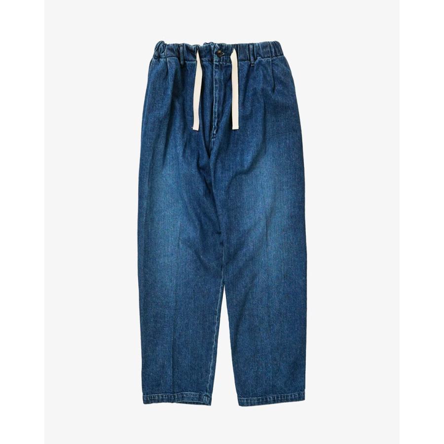 Sillage シアージ baggy trousers denim damaged バギー トラウザーズ