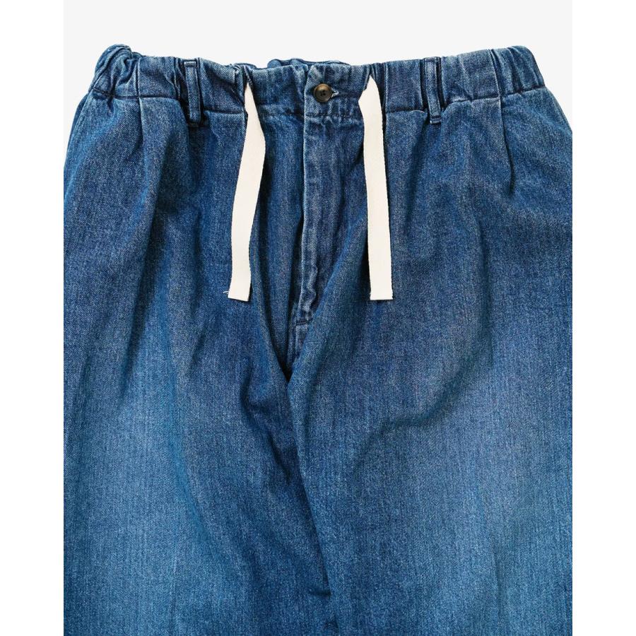 Sillage シアージ baggy trousers denim damaged バギー トラウザーズ
