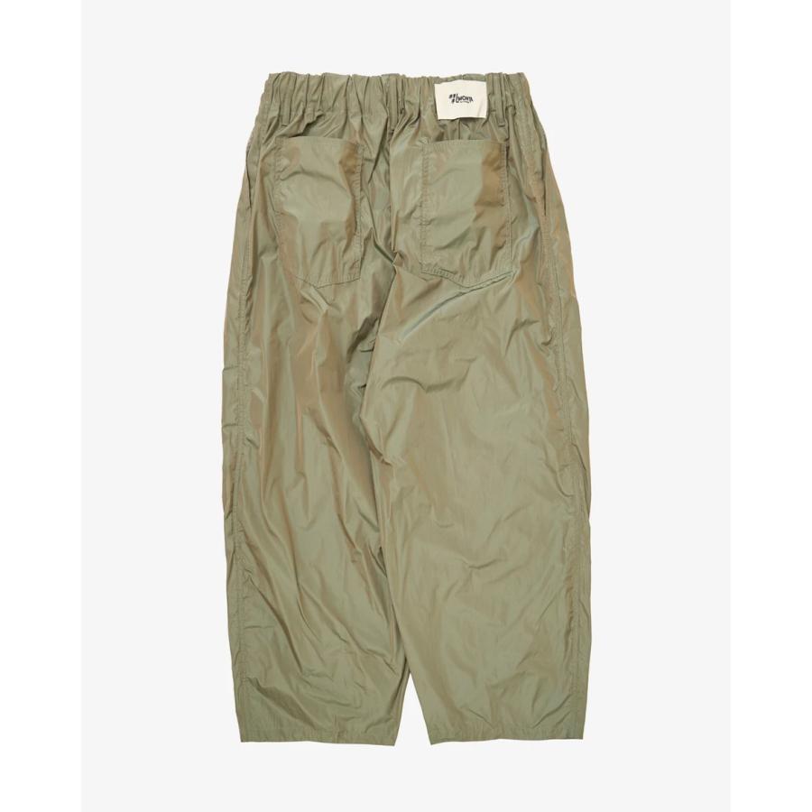 Sillage / circular pants limonta nylon khaki シアージ