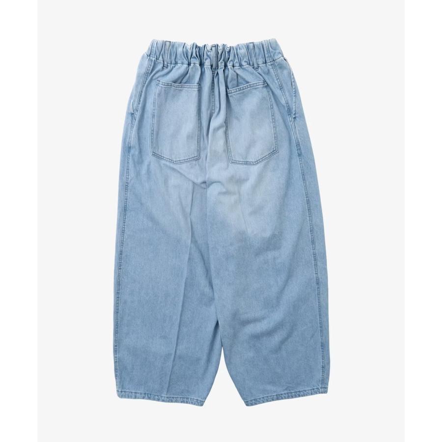 Sillage シアージ circular pants denim bleached サーキュラーパンツ