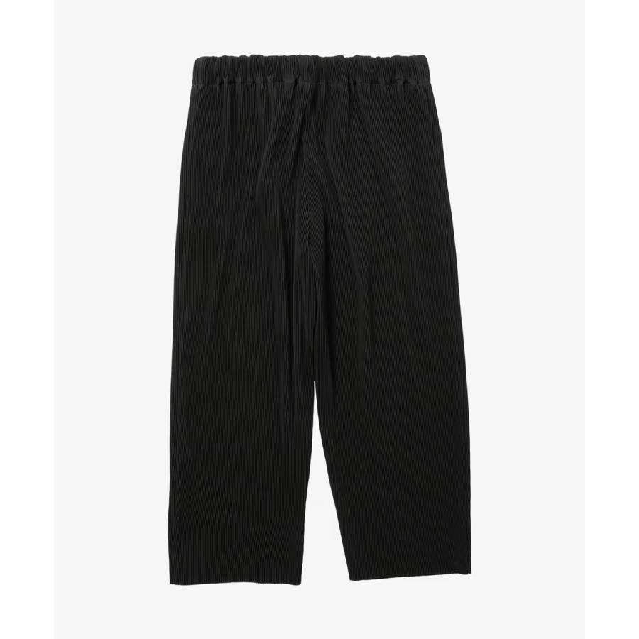 新品タグ付初期型★Sillage pleats pants ブラックワイドパンツ Sillage シアージ circular pants pleats black with pockets