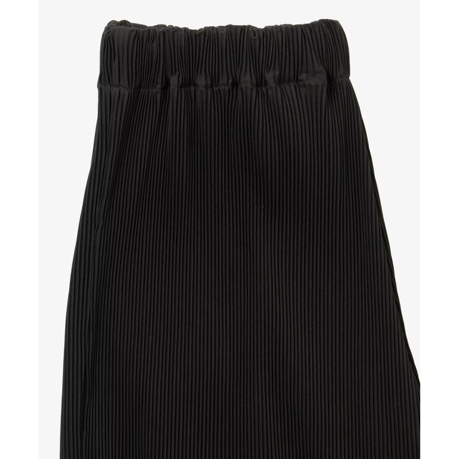 Sillage シアージ circular pants pleats black with pockets