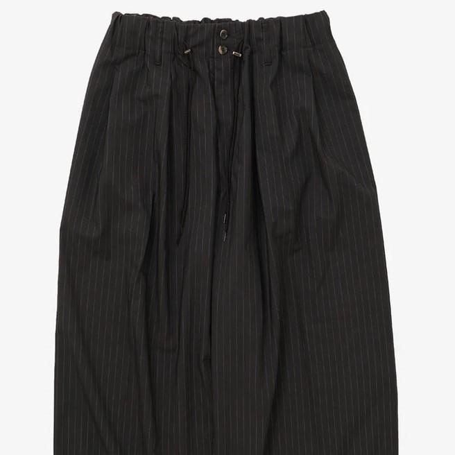 Sillage シアージ circular shor pants stripe Circular Short Pant