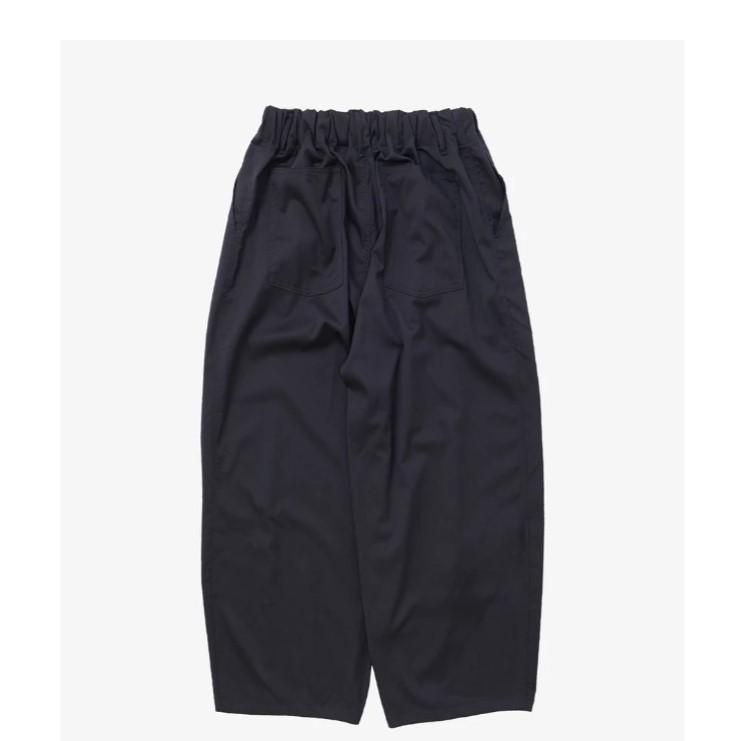 Sillage / circular pants navy twill シアージ ワイドパンツ : CASDAY