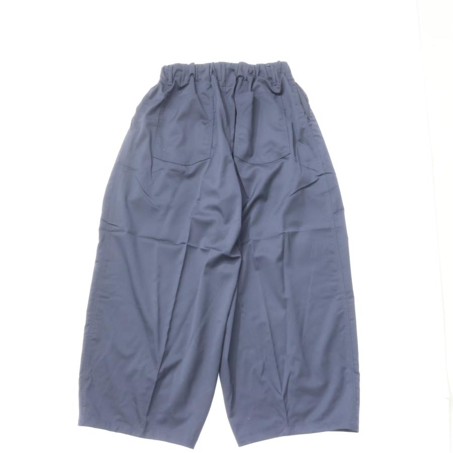 Sillage / circular pants navy twill シアージ ワイドパンツ : CASDAY