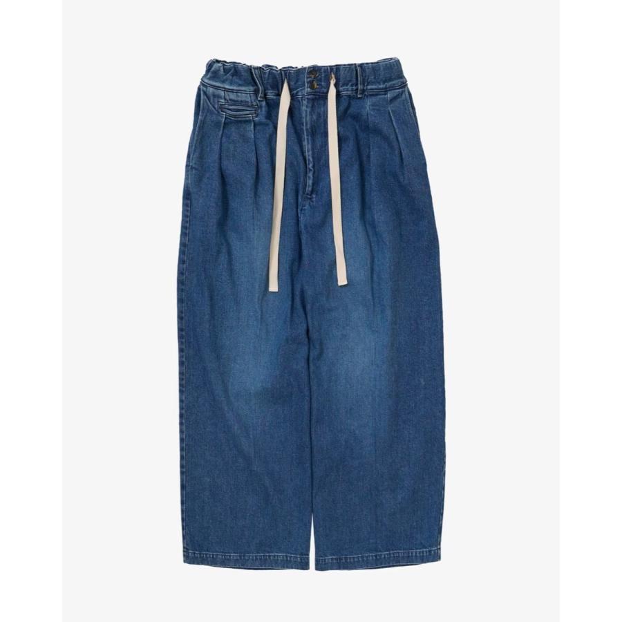 sillage hakama pants シアージハカマパンツ Sillage シアージ hakama pants denim damaged ハカマパンツ デニム