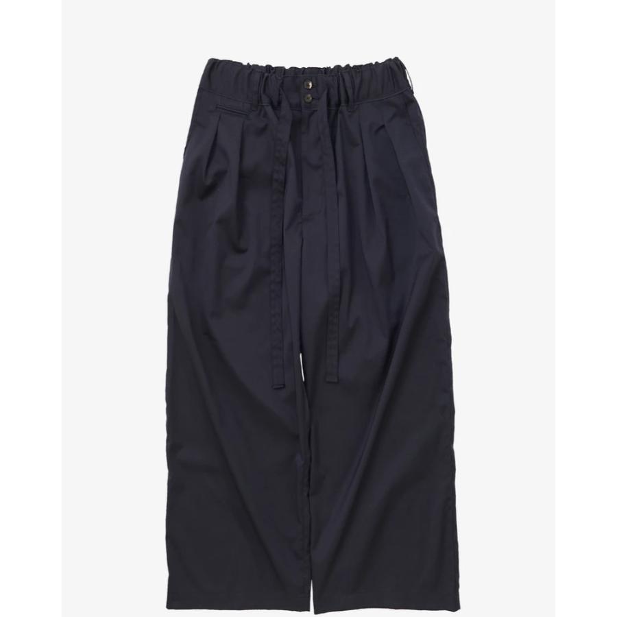 Sillage / hakama pants navy twill シアージ ハカマパンツ