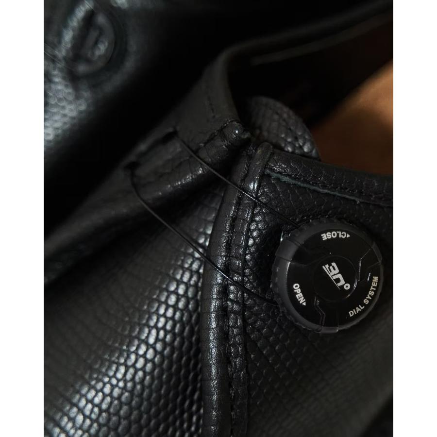 Sillage シアージ chaussure de marche alligator leather black