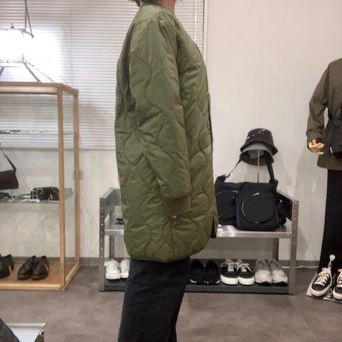 30％COUPON配布中 UNIVERSAL OVERALL/ QUILT COAT K.GREEN