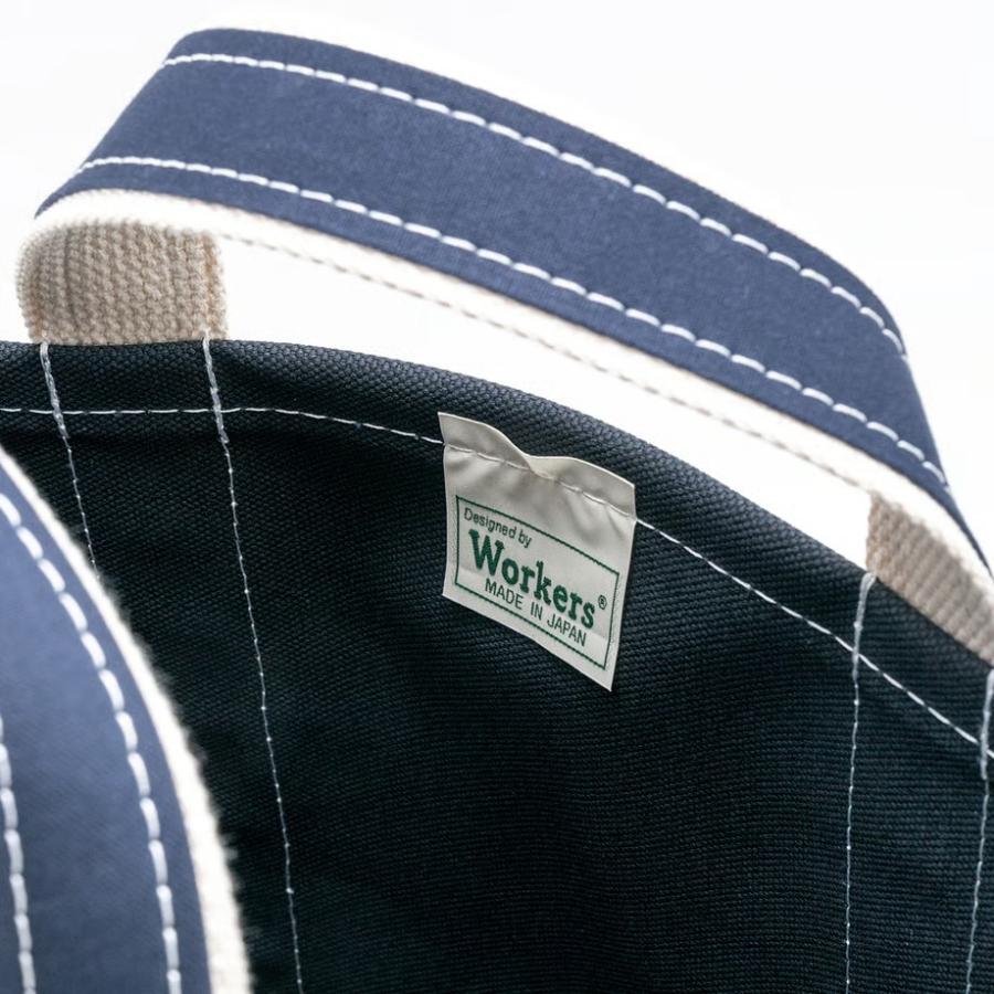 WORKERS ワーカーズ Deluxe Pocket Tote Bag/ Dark Navy x Handle