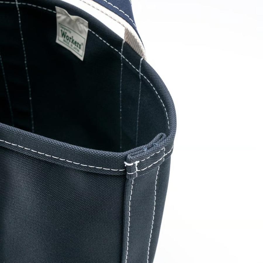 WORKERS ワーカーズ Deluxe Pocket Tote Bag/ Dark Navy x Handle
