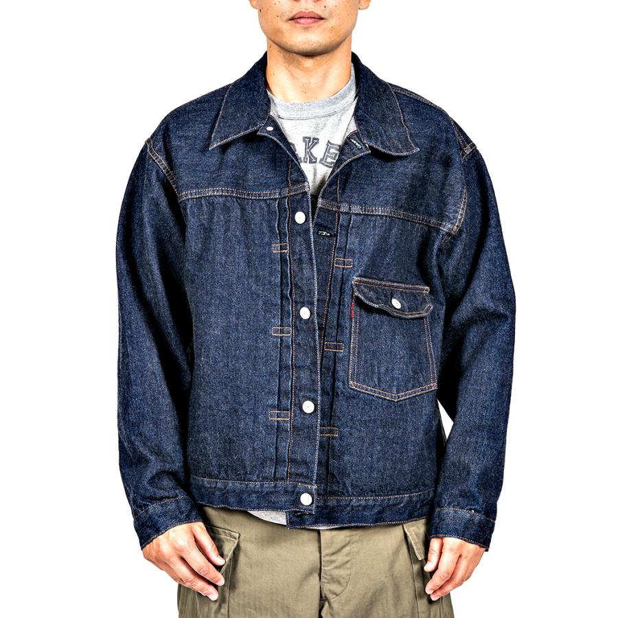 workers k&th ワーカーズ　2020 10oz DenimJacket WORKERS ワーカーズ Lot 806XH, T-Back, 14.7 oz, Indigo Raw Denim