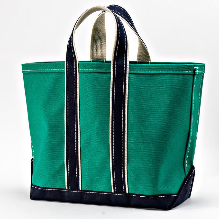 WORKERS ワーカーズ Deluxe Tote Bag/ Green Body x Navy Handle