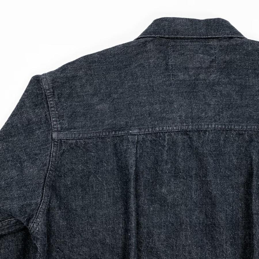WORKERS ワーカーズ Lot 806XH, Full-Back, 13.7 oz, Black Raw Denim