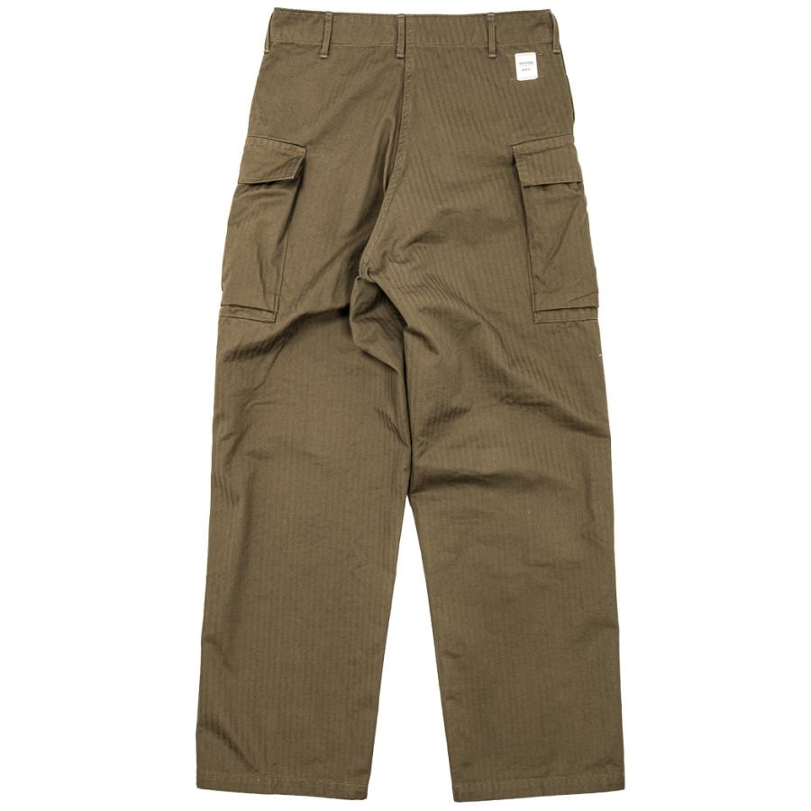 WORKERS ワーカーズ M43 Trousers Mod, Khaki Herringbone ミリタリー
