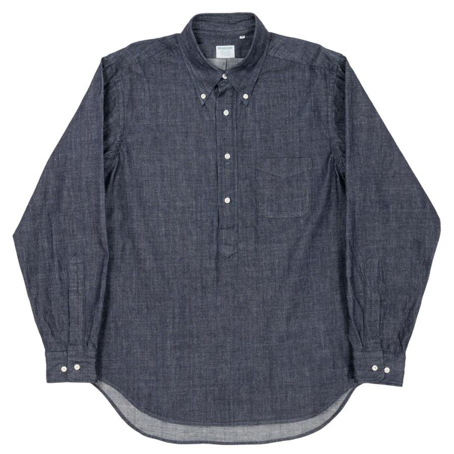 WORKERS ワーカーズ Pullover BD, 7.5 oz Denim, OW プルオーバー