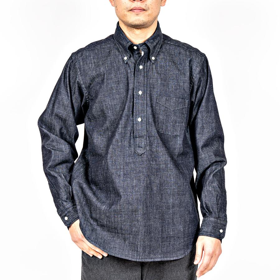 WORKERS ワーカーズ Pullover BD, 7.5 oz Denim, OW プルオーバー