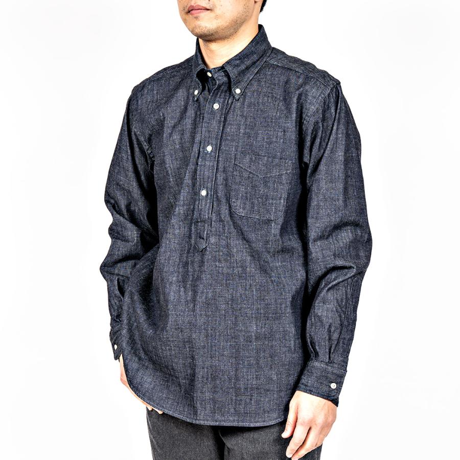 WORKERS ワーカーズ Pullover BD, 7.5 oz Denim, OW プルオーバー