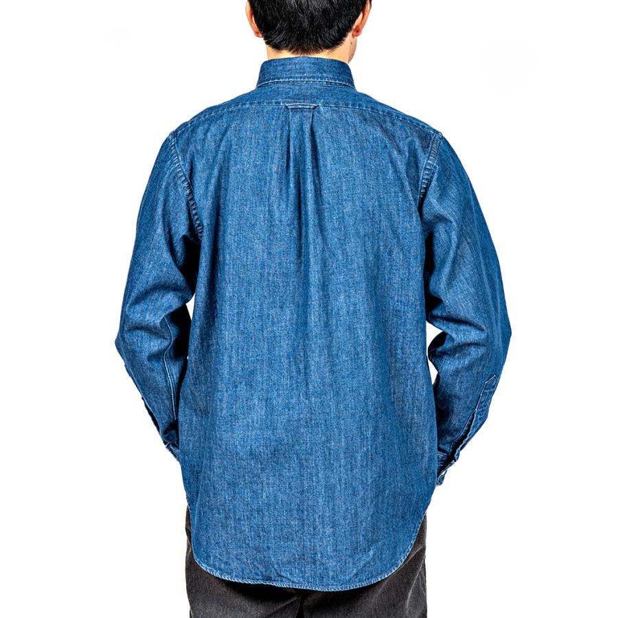 workers ワーカーズ　デニムシャツ　プルオーバーシャツ WORKERS ワーカーズ Pullover BD, 7.5 oz Denim, Washed プルオーバー