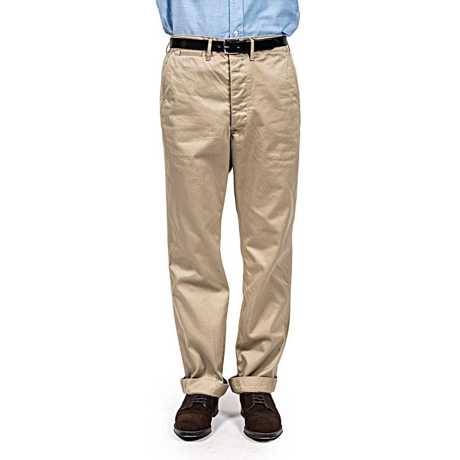 パンツ Workers Officer Trousers Regular Fit W34 WORKERS ワーカーズ Officer Trousers, Regular Fit Khaki No-1, 10oz