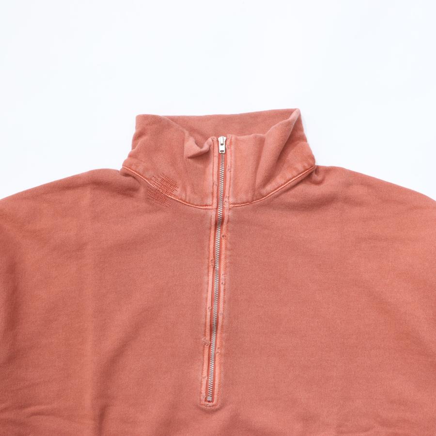 Work of Art Kendai / Damaged Half Zip SH コットン ハーフ