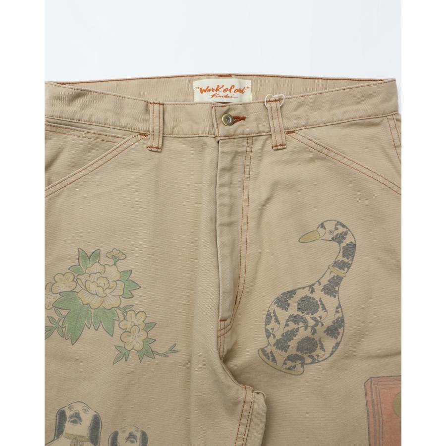 COUPON配布中 Work of Art Kendai / DUCK WORK PANTS AGED WASH COUPON配布中 Work of Art Kendai / DUCK WORK PANTS AGED WASH