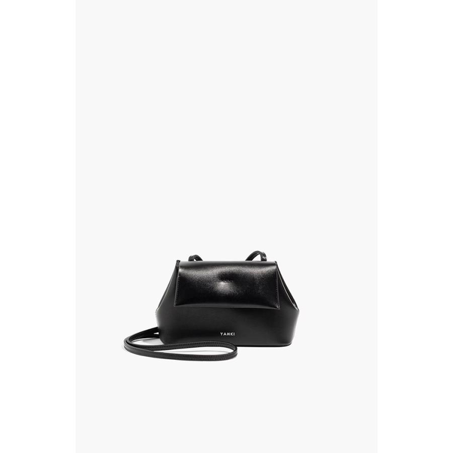 YAHKI（ヤーキ） YH-808 SHOULDER BAG_BLACK ショルダーバッグ レザー