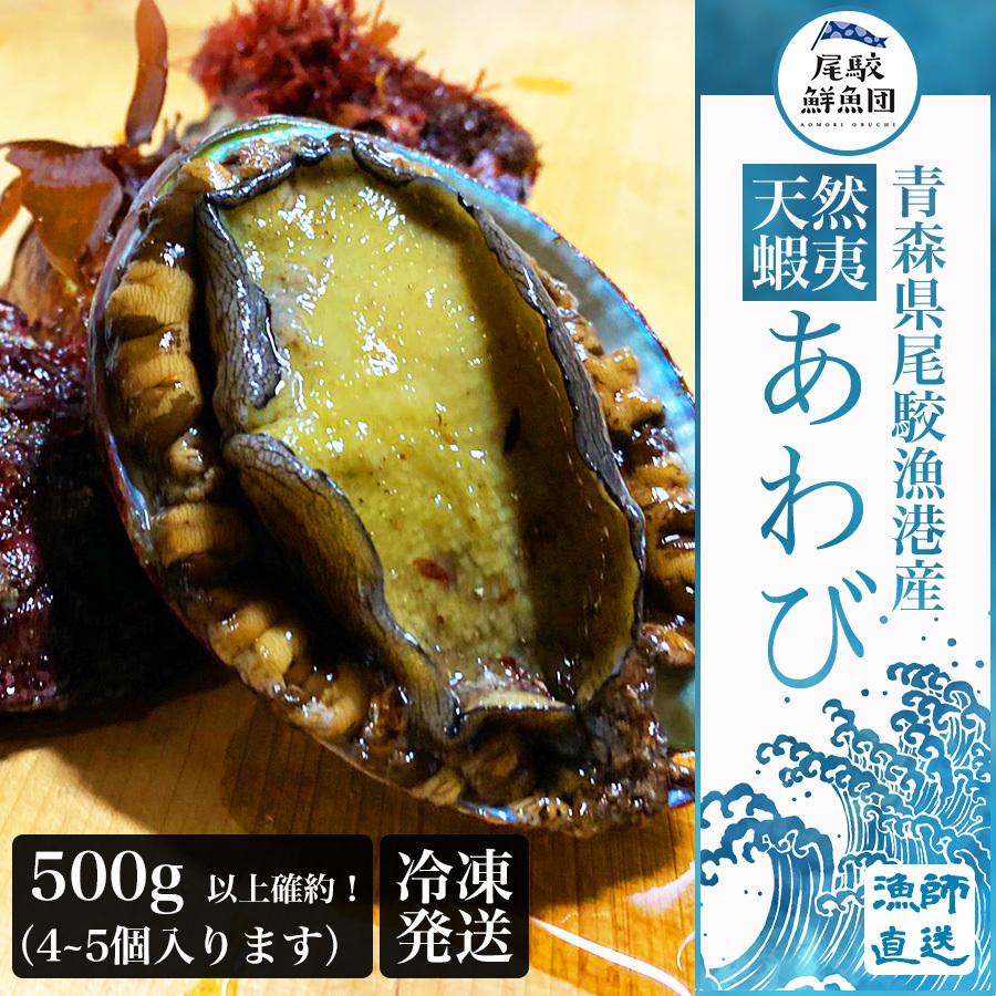 天然 蝦夷アワビ 青森産 500g 冷凍 エゾアワビ お刺身用 贈り物 お歳暮 あわび 鮑 正月 高級食材 ギフト 熨斗対応 Obc Awb0001 尾駮鮮魚団yahoo 店 通販 Yahoo ショッピング