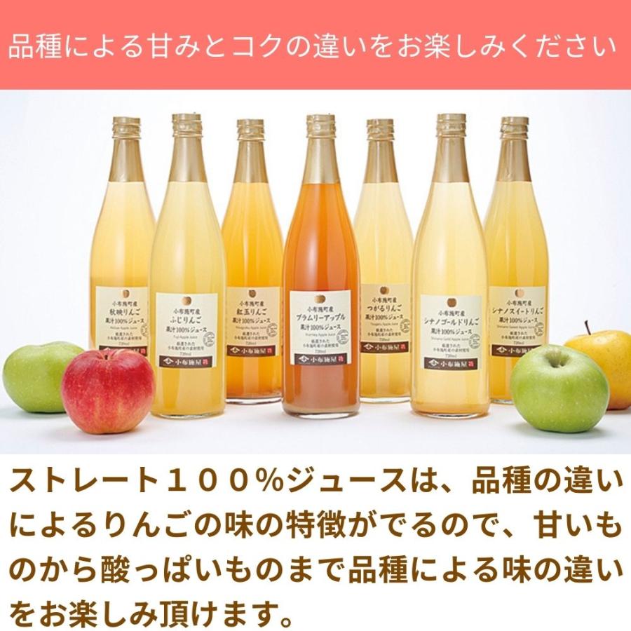 長野県 小布施町産 りんごジュース ブラムリー 720ml ストレート果汁