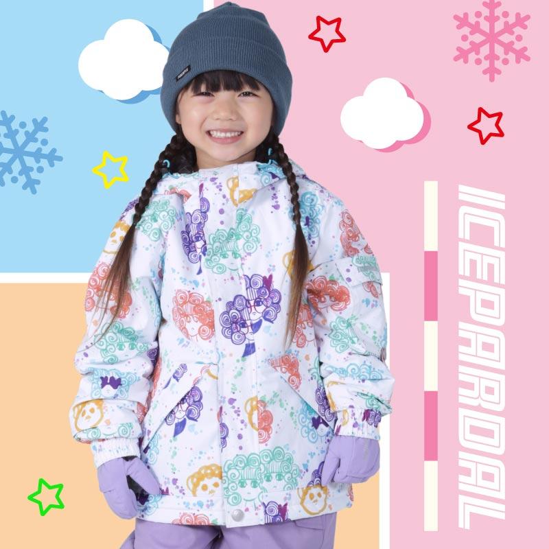 ICEPARDAL スキーウェア キッズ 上下セット セパレート 100~150 ICEPARDAL スキーウェア キッズ 上下セット セパレート 100~150
