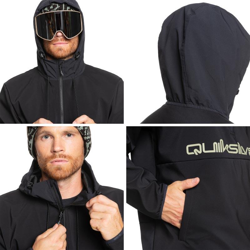 QUIKSILVER/クイックシルバー メンズ ハーフジップ ジャケット QUIKSILVER/クイックシルバー メンズ ハーフジップ ジャケット