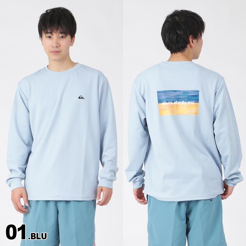 QUIKSILVER/クイックシルバー メンズ 長袖 ラッシュガード Tシャツ Tシャツ UVカット UPF50+ 水着 プール 海水浴 ビーチ QLY232032｜oc-sports｜02