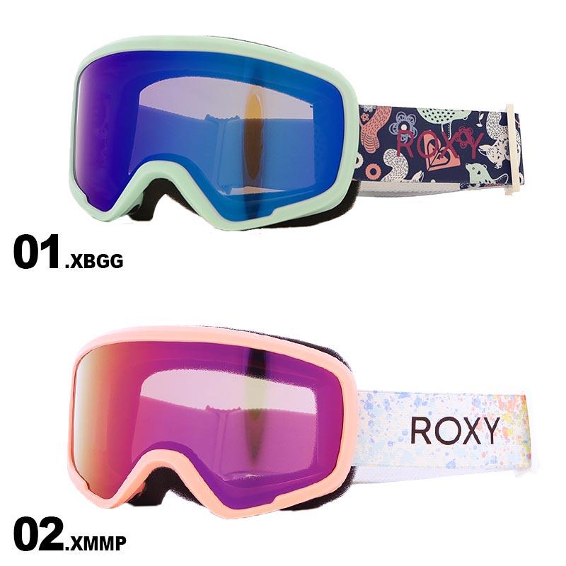 ROXY/ロキシー キッズ スノーボード ゴーグル 平面レンズ ダブルレンズ 