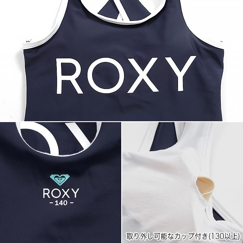 ROXY/ロキシー キッズ 水着 上下 2点セット 上下セット セパレート タンキニ みずぎ スイムウェア ビーチ プール 女の子 小学生  中学生スクール水着 TSW231100