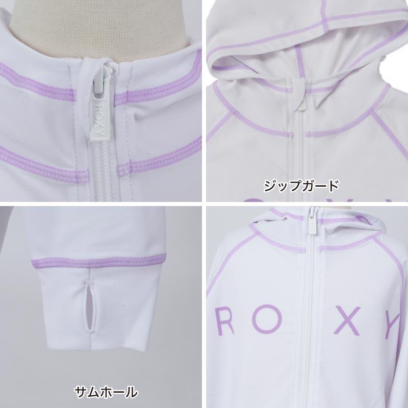 ROXY/ロキシー キッズ 長袖ラッシュガードパーカー MINI RASHIE PARKA 2024 SPRING TLY241110｜oc-sports｜06