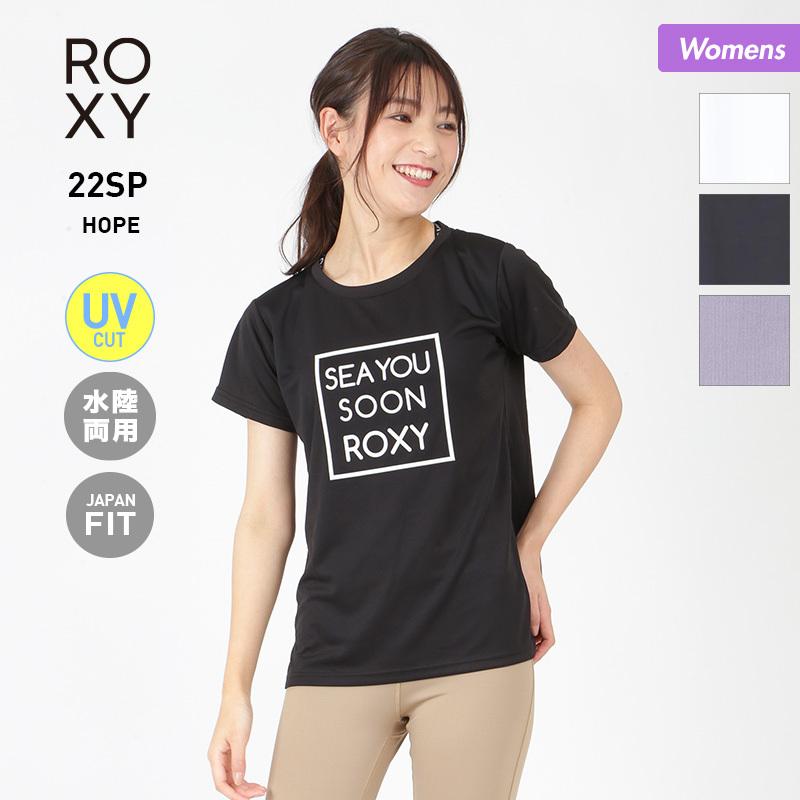 【SALE】 ROXY/ロキシー レディース 水陸両用 Tシャツ 半袖 半そで ティーシャツ UVカット ラッシュガード トップス RST221531｜oc-sports